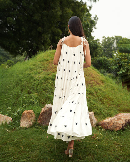 Casey Black Heart Dress