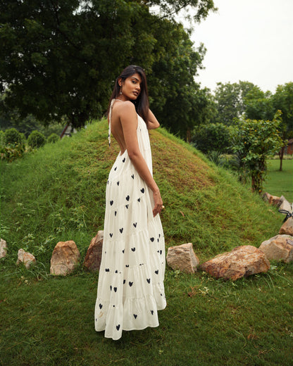 Casey Black Heart Dress