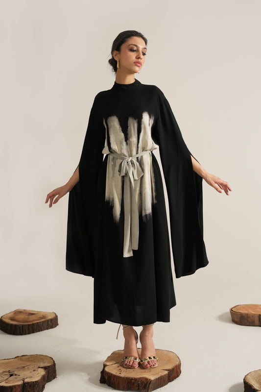 Aura Dress with Extended Sleeves