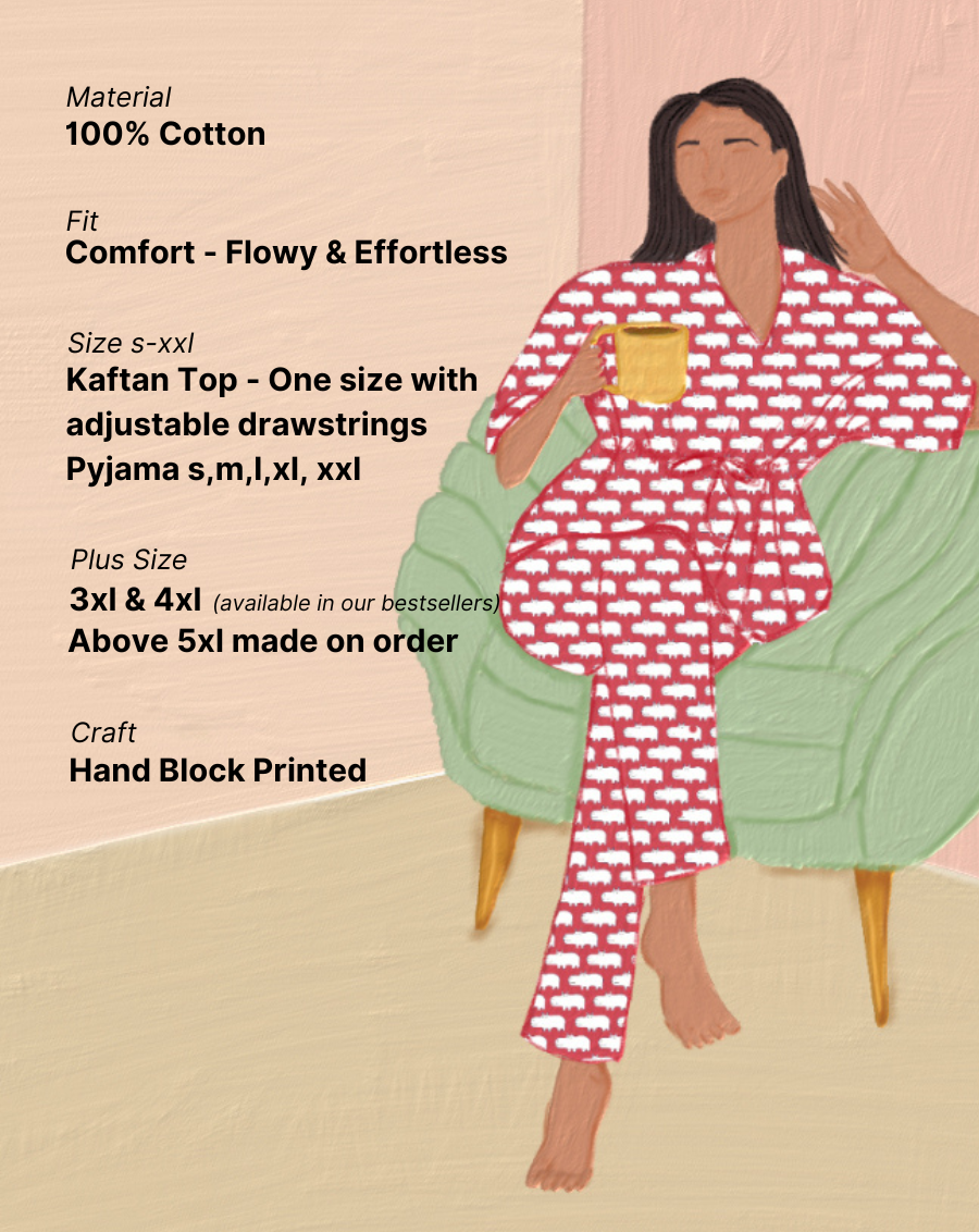 Agar Magar Original Chill Jams Cotton Co-ord Set