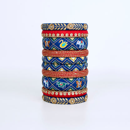 Hasti Multicolor Bangle Set