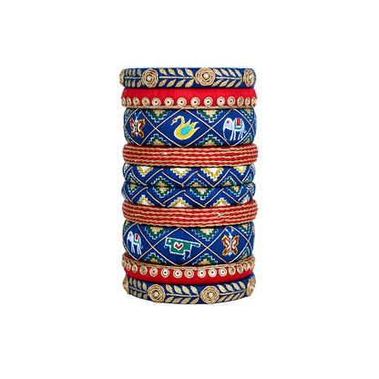 Hasti Multicolor Bangle Set