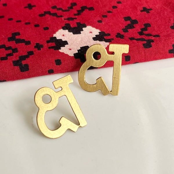 Alphabet Earrings