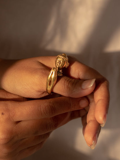 Praying Buddha Ring