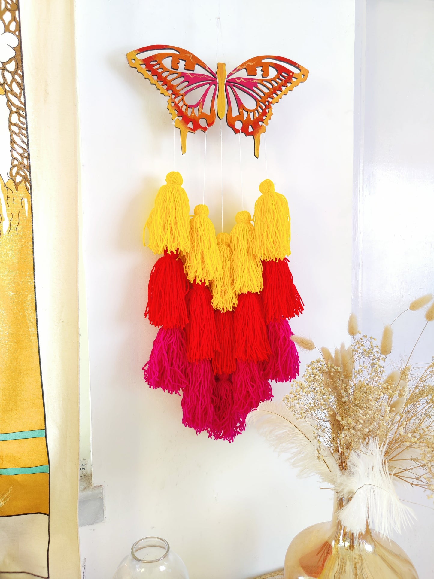 Boho Tassle Charm Dreamcatcher