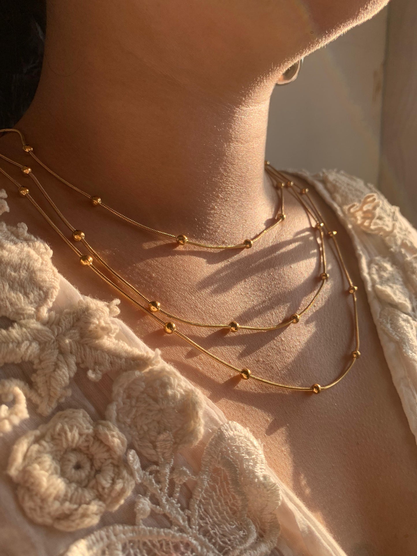 Dipi Girlie Triple Layered Neckchain