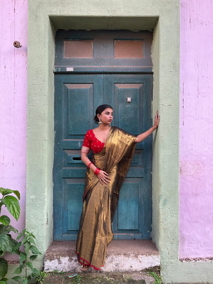 Mayura Gold Tissue Saree