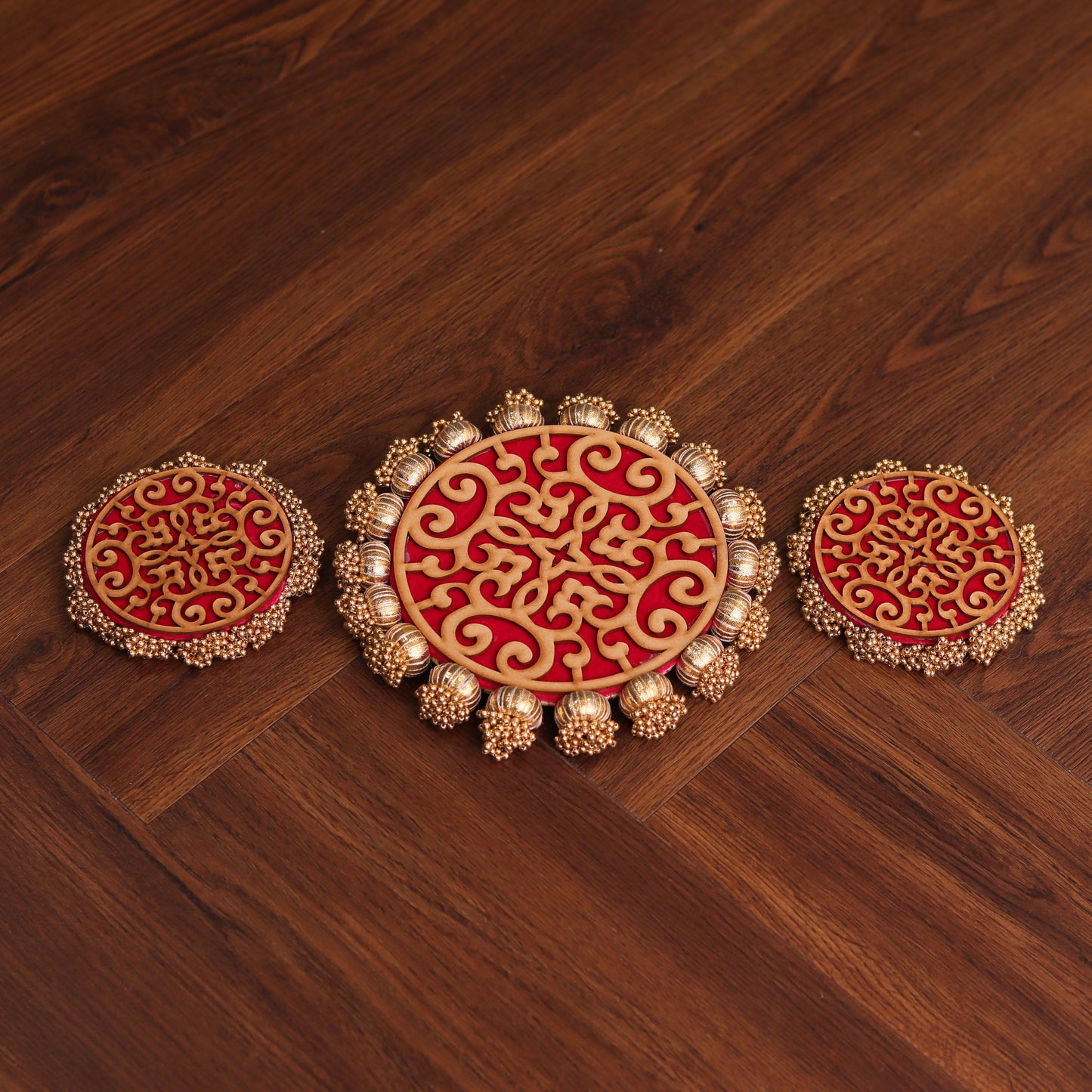 Reversible Festive Rangoli- 3 Pc Set