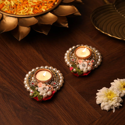 Floral Festive Diya