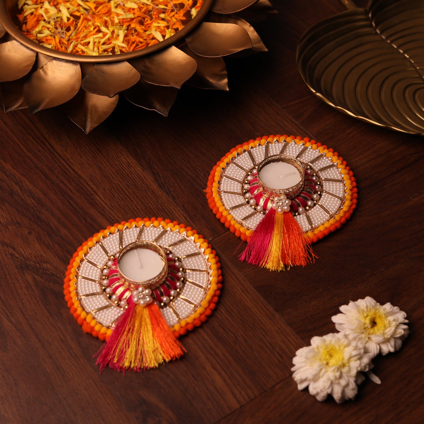 Multicolor Festive Diya