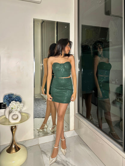 Diamond Dusk Sequin Co-Ord Set