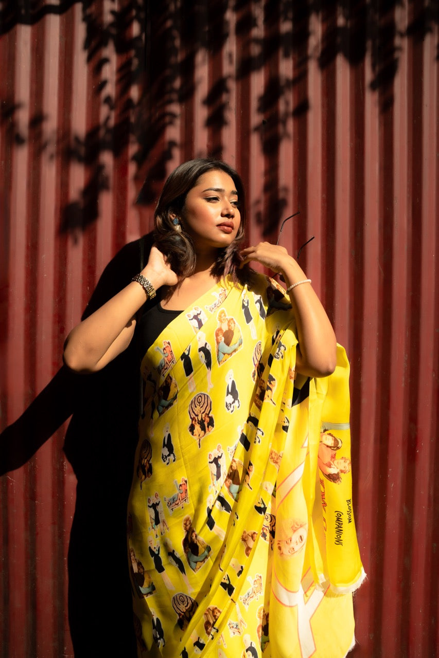 Marilyn Monroe Some Like It Hot Saree