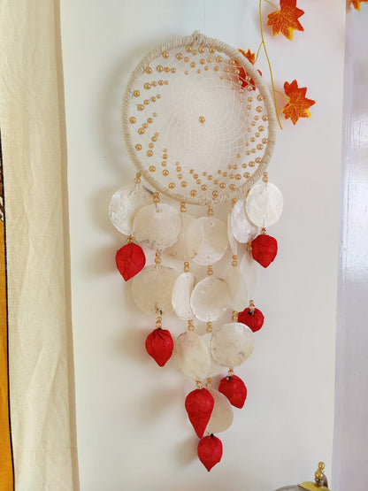 Beautiful Capiz Shell Dreamcatcher