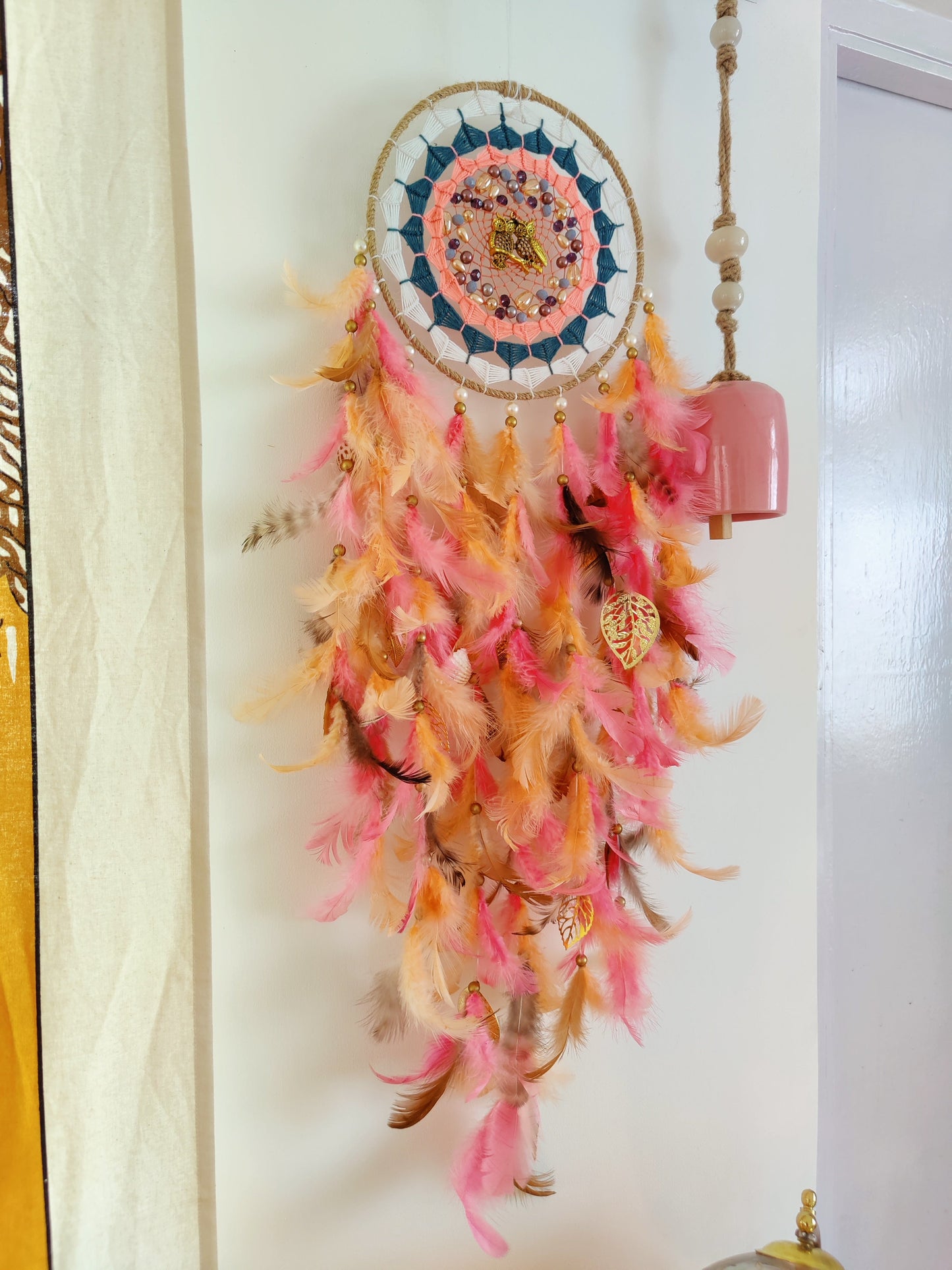 Love Birds Evil Eye Dreamcatcher