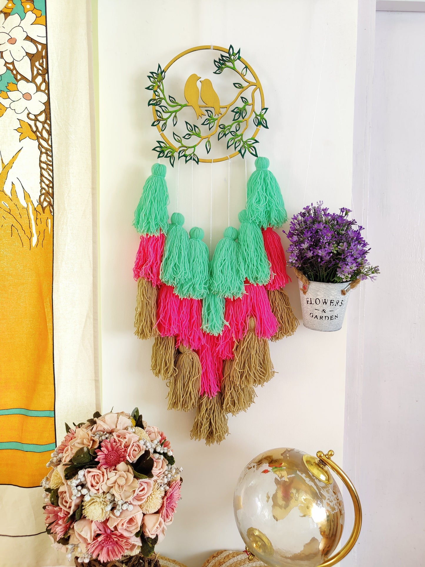 Birds Tassle Dreamcatcher