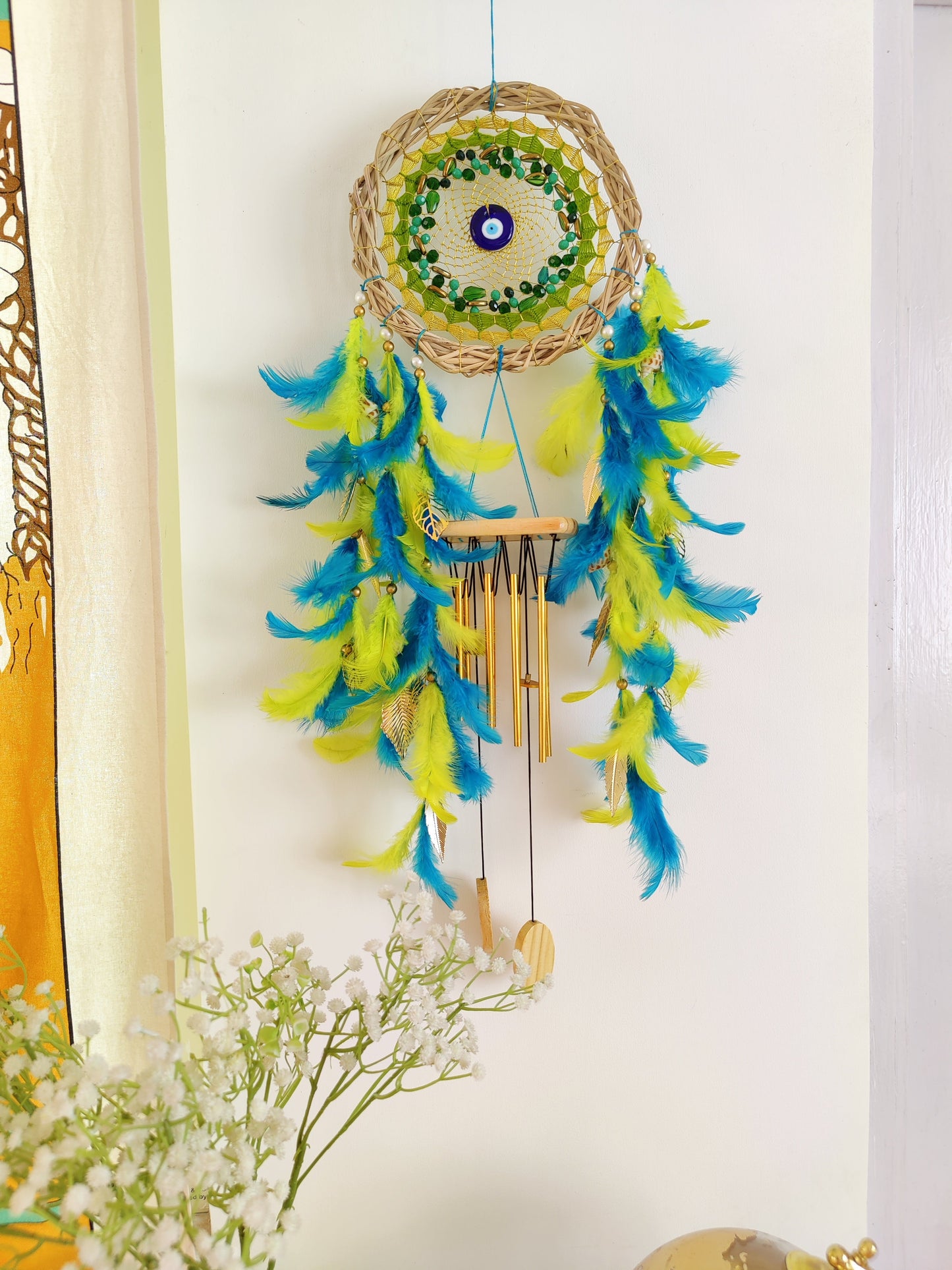 Evil Eye Legacies Windchime Dreamcatcher