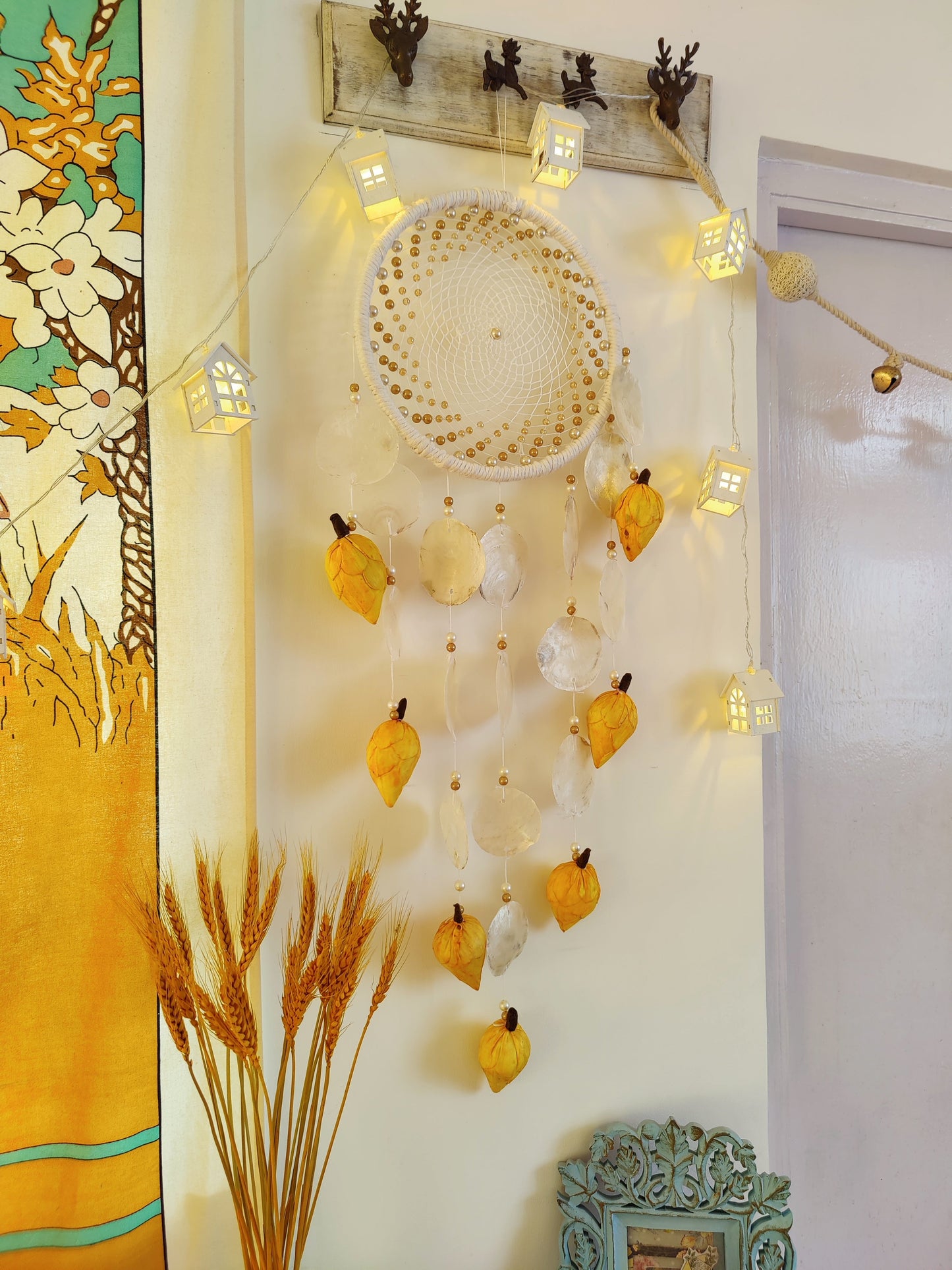 Beautiful Capiz Shell Dreamcatcher