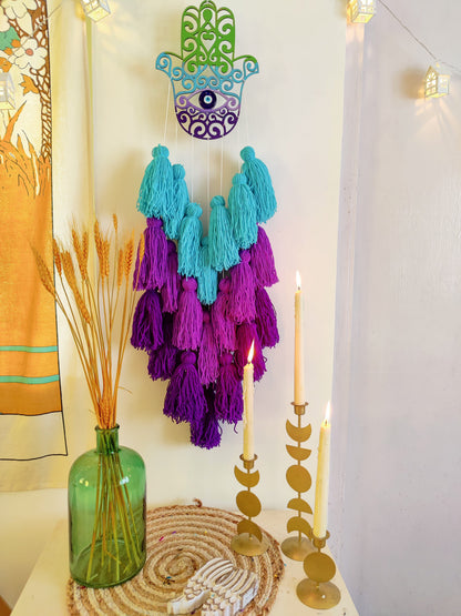 Hamsa Tassle Dreamcatcher