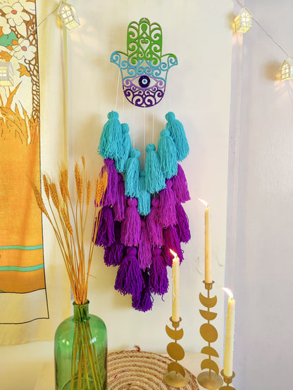 Hamsa Tassle Dreamcatcher