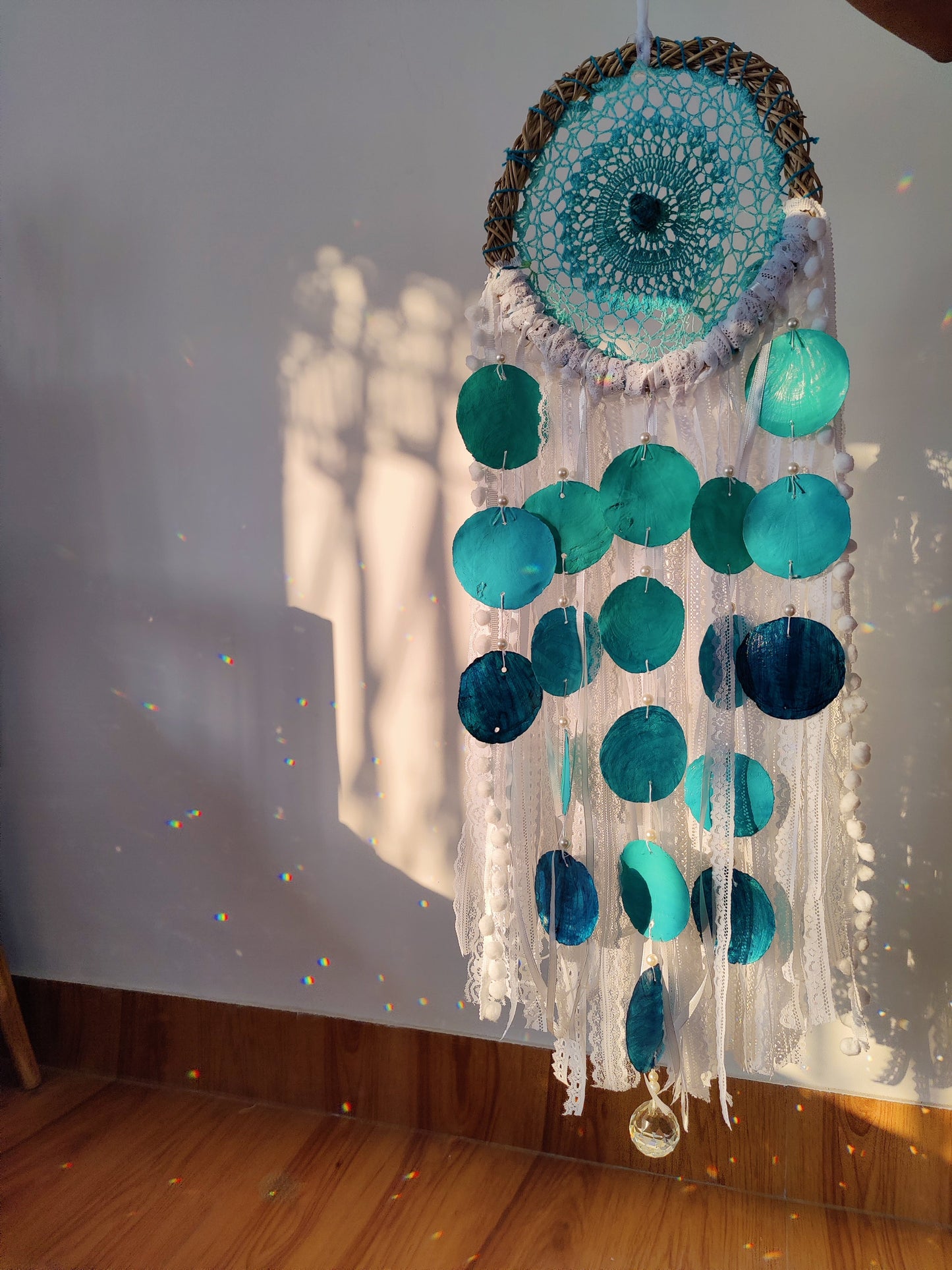 Kai Capiz Infused Suncatcher