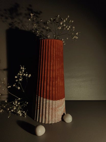 Corrugated Vase