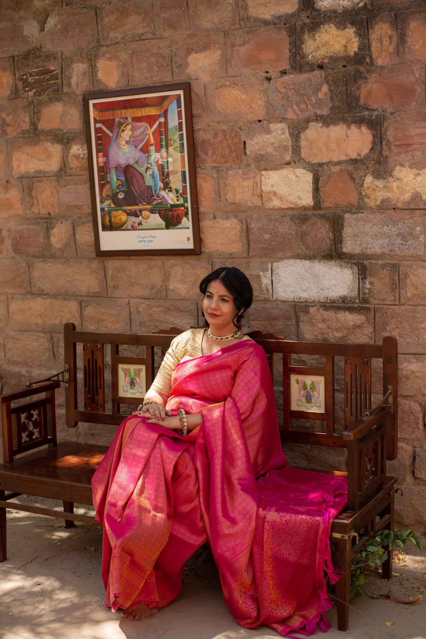 Shringar Ras Plain Silk Saree