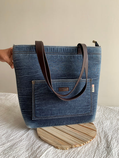 Everyday Denim Tote