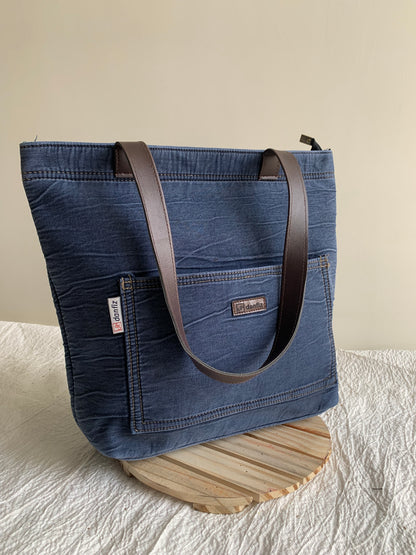 Everyday Denim Tote