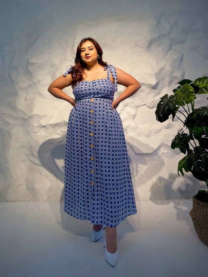 Brissa Cotton Midi Skirt