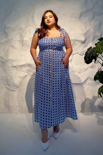 Brissa Cotton Midi Skirt