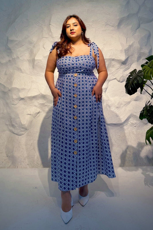 Brissa Cotton Midi Skirt