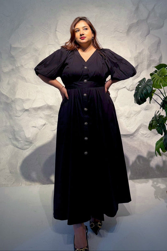 Lucia Button Down Maxi Dress