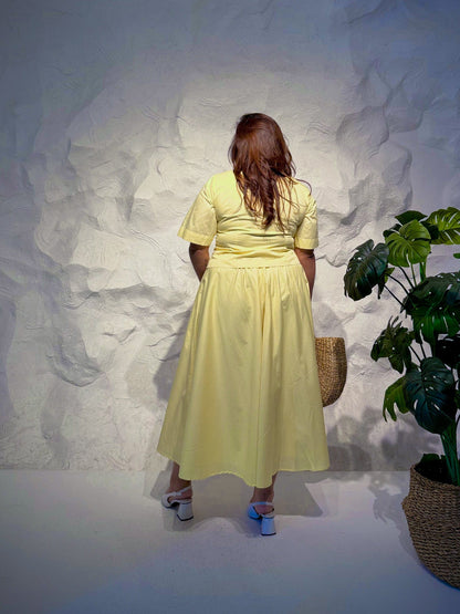 Francesca Wrap Top and Flare Skirt Co-ord Set