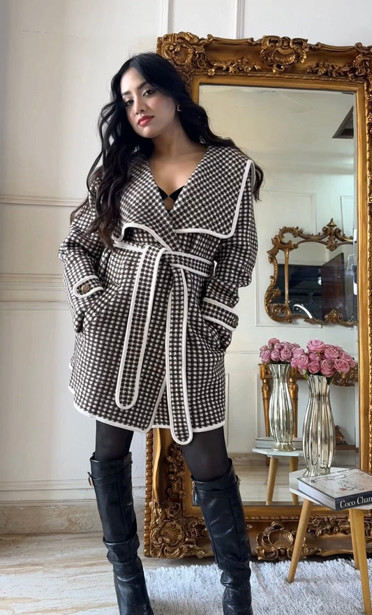 British Double Breasted Overcoat