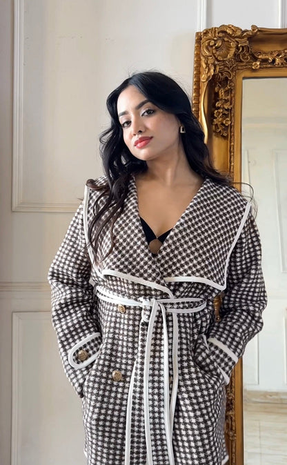 British Double Breasted Overcoat