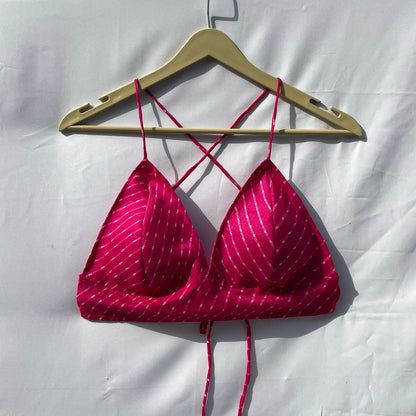 Lehariya Kota Doria Bralette