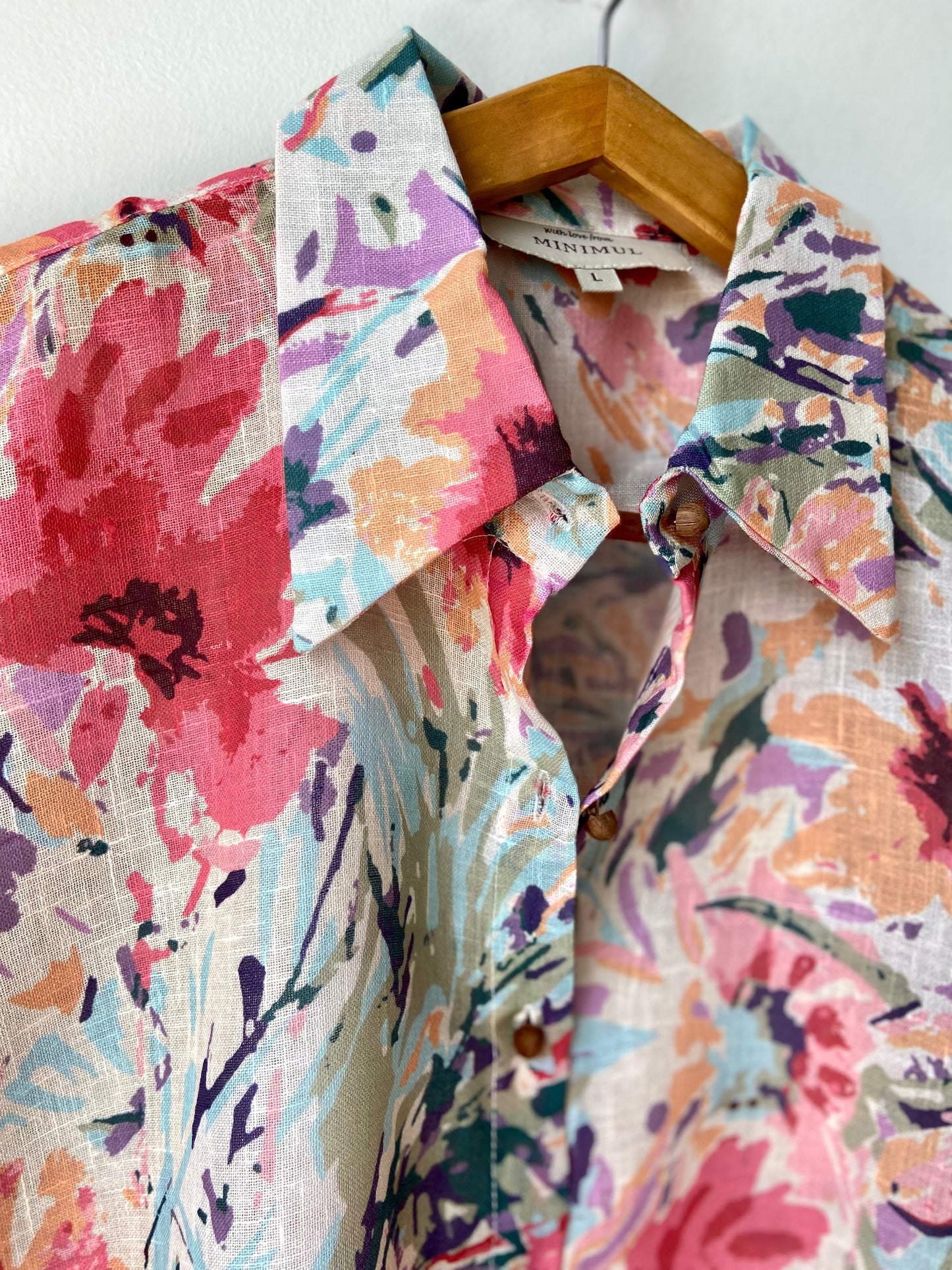 Autumn Meadow Linen Shirt