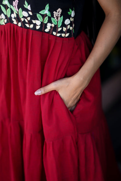 Desert Rose Cotton Dress