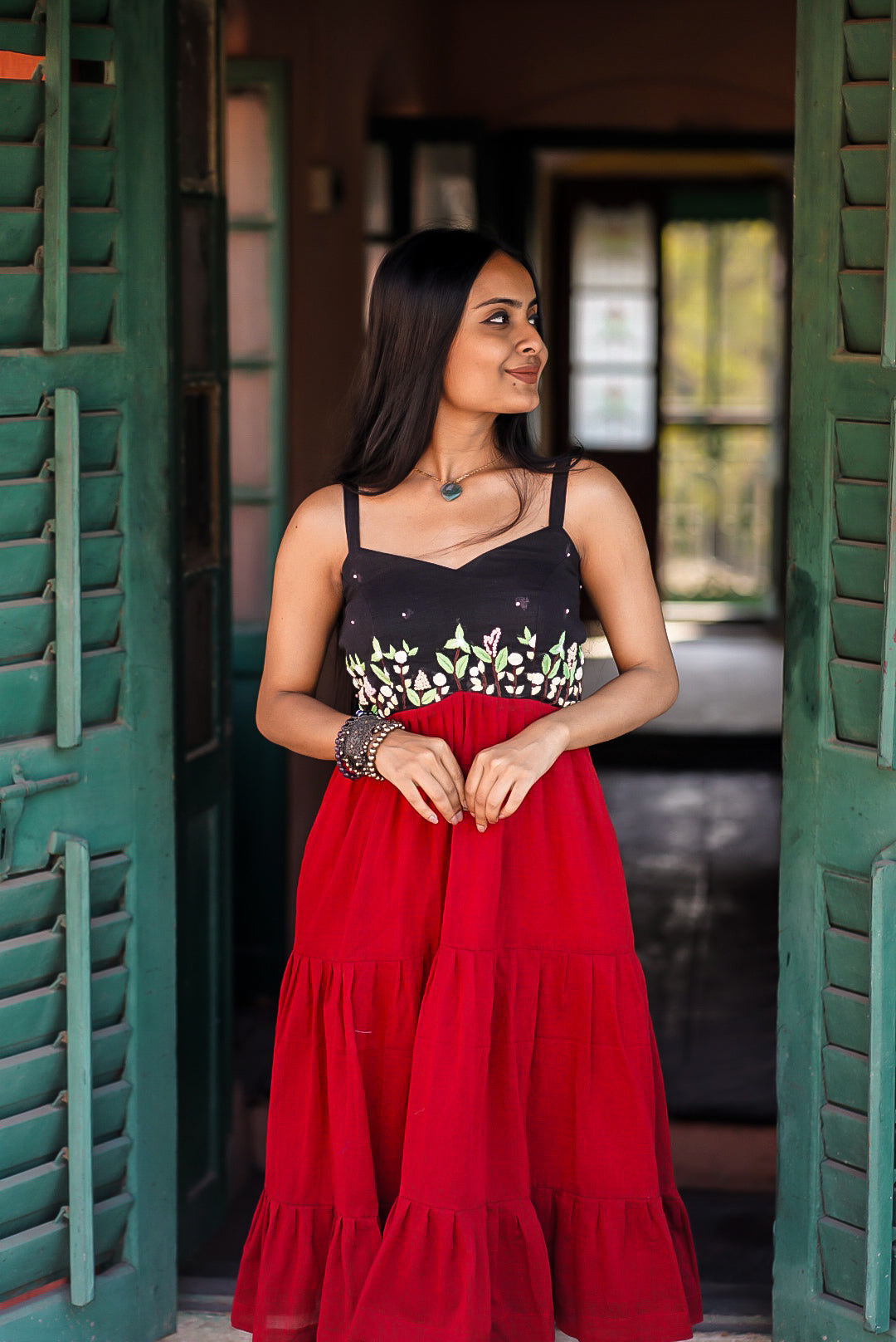 Desert Rose Cotton Dress