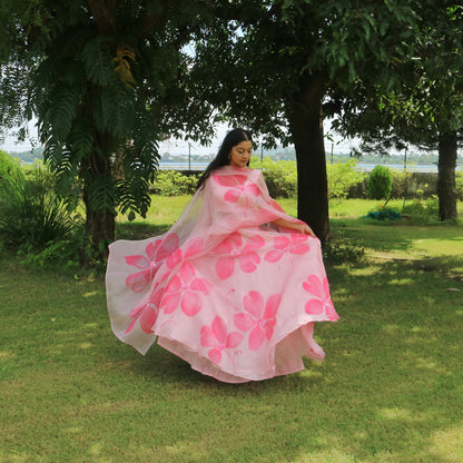 Stella Lehenga Set In Pink