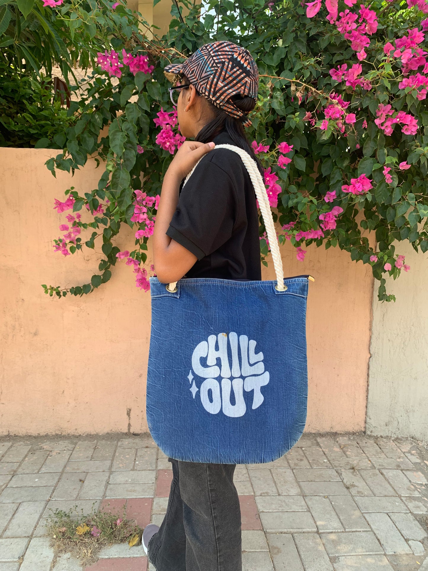 Chill Out Denim Tote