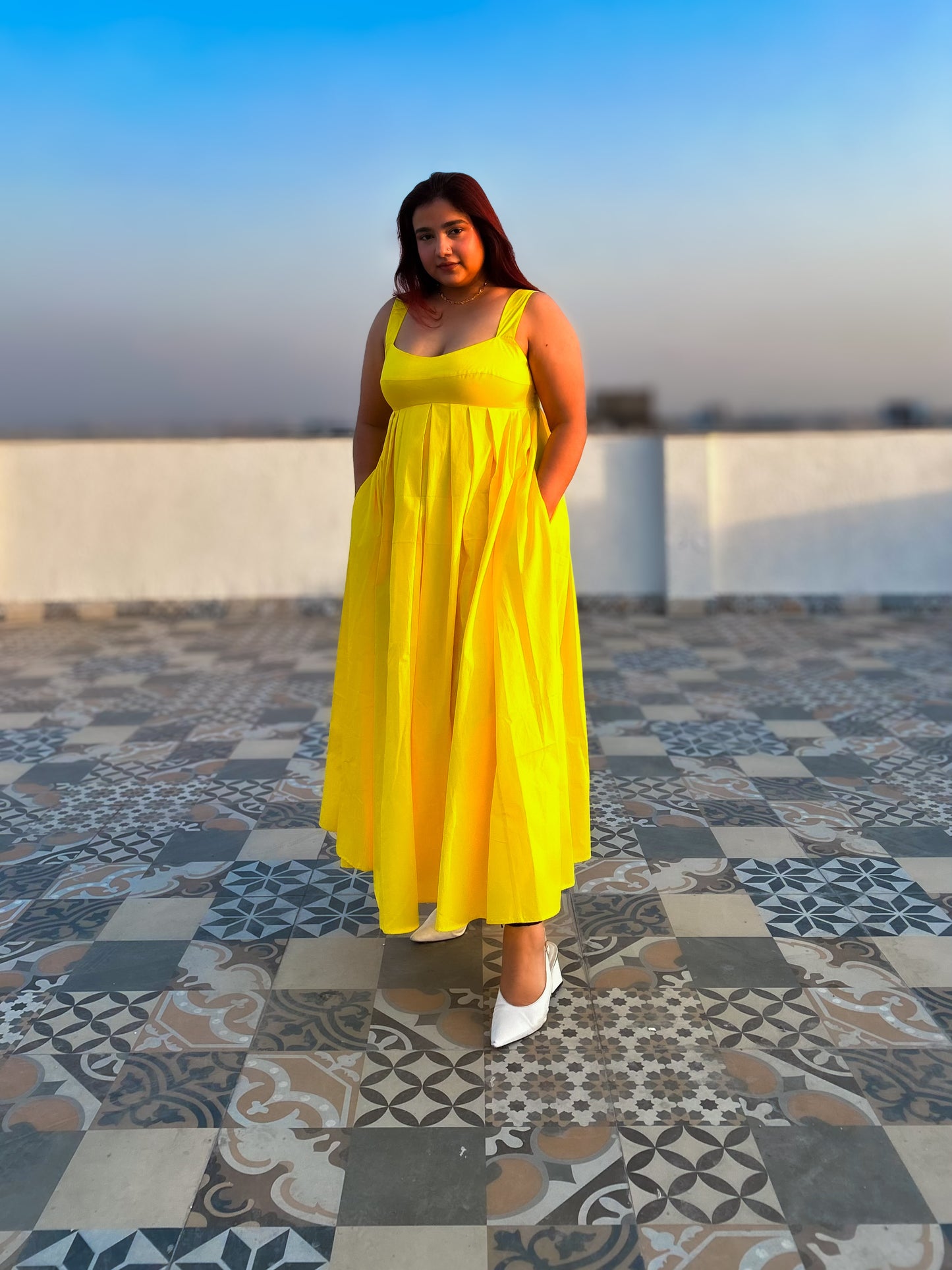 Yellow Mama Mia Dress