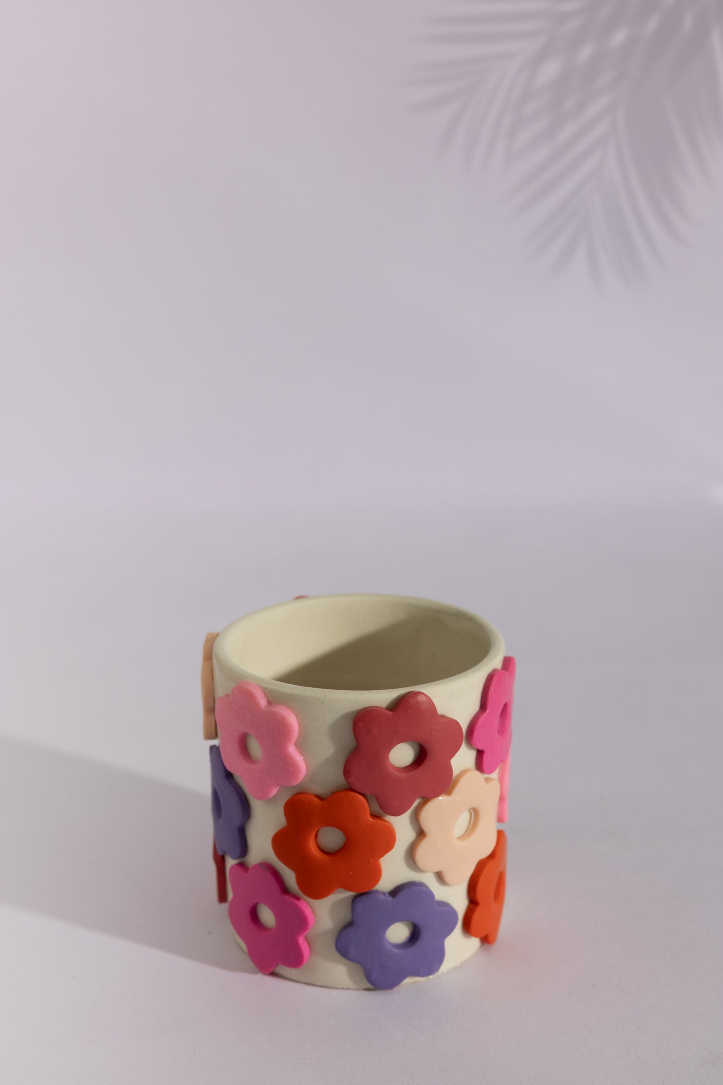 Flower Power Ceramic planter