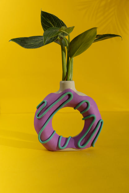 Donut Dreams Ceramic Planter