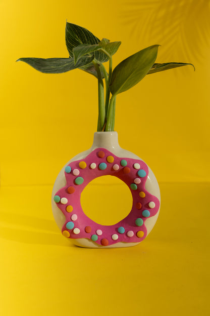 Donut Dreams Ceramic Planter