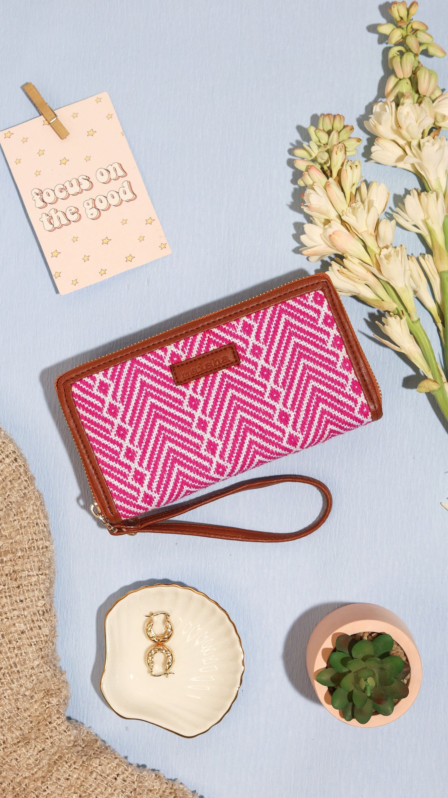 Magenta Maze Wallet