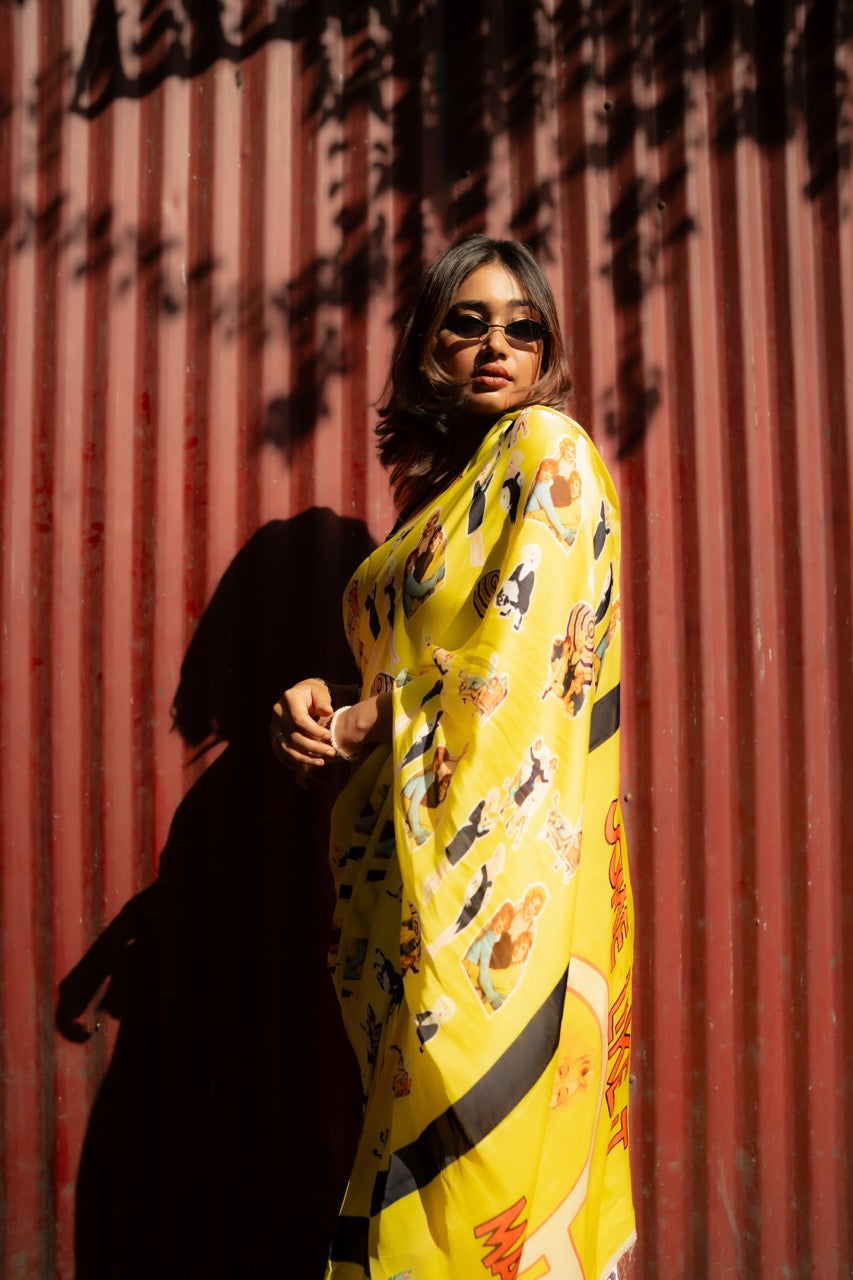 Marilyn Monroe Some Like It Hot Saree