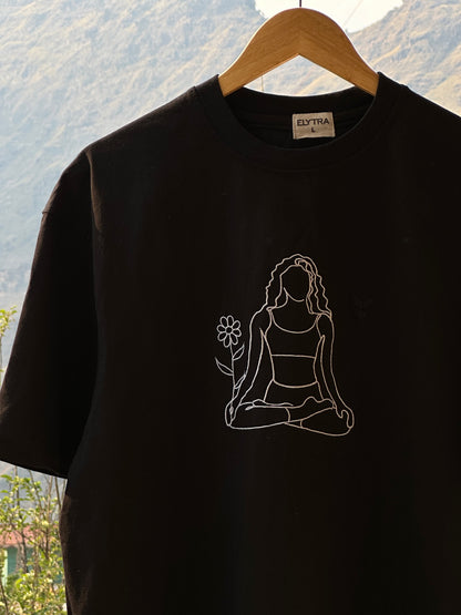 Women At Peace Black Tshirt