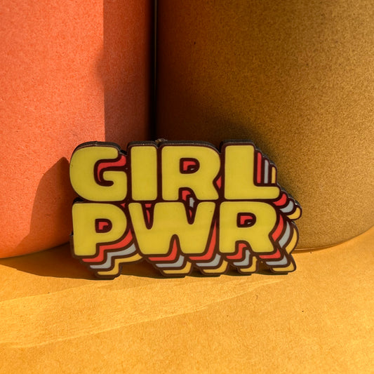 Girl Power Fridge Magnet