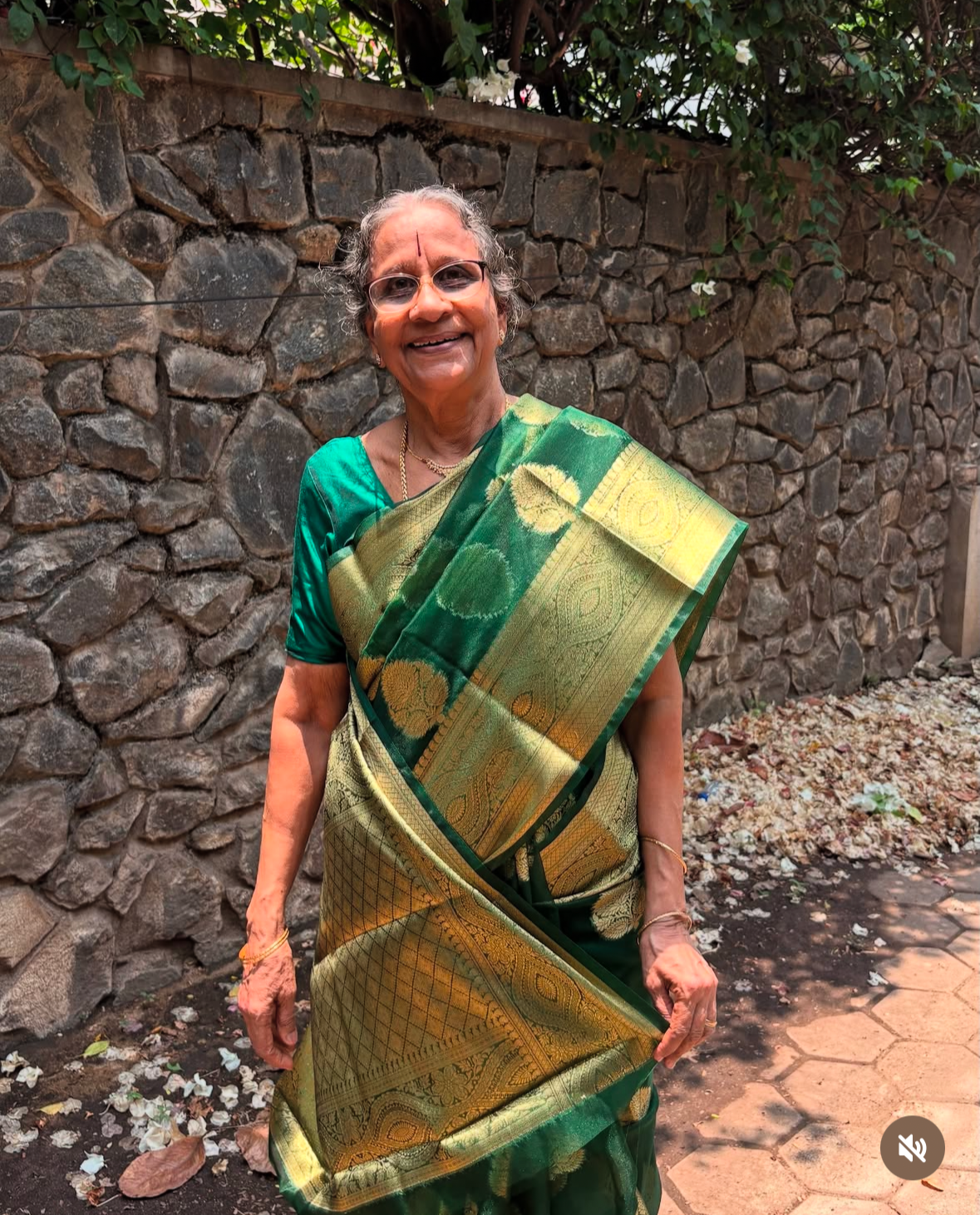 Green Banarasi Organza Saree
